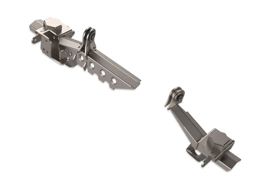 Artec Industries 1 Ton Front 9in Swap Kit w/ RockJock Johnny Joints - JT/JL/JK