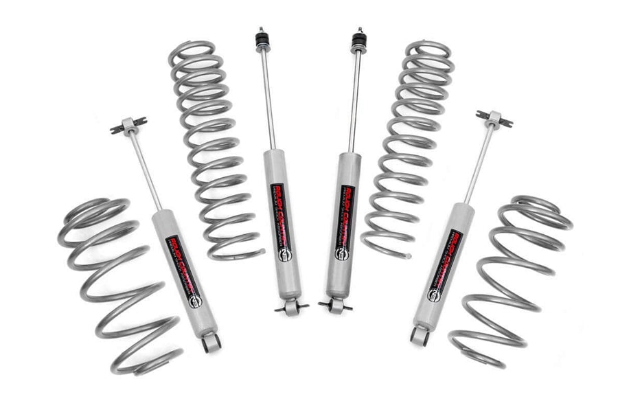 Rough Country 2.5in Suspension Lift Kit w/ N3 Shocks TJ 6cyl