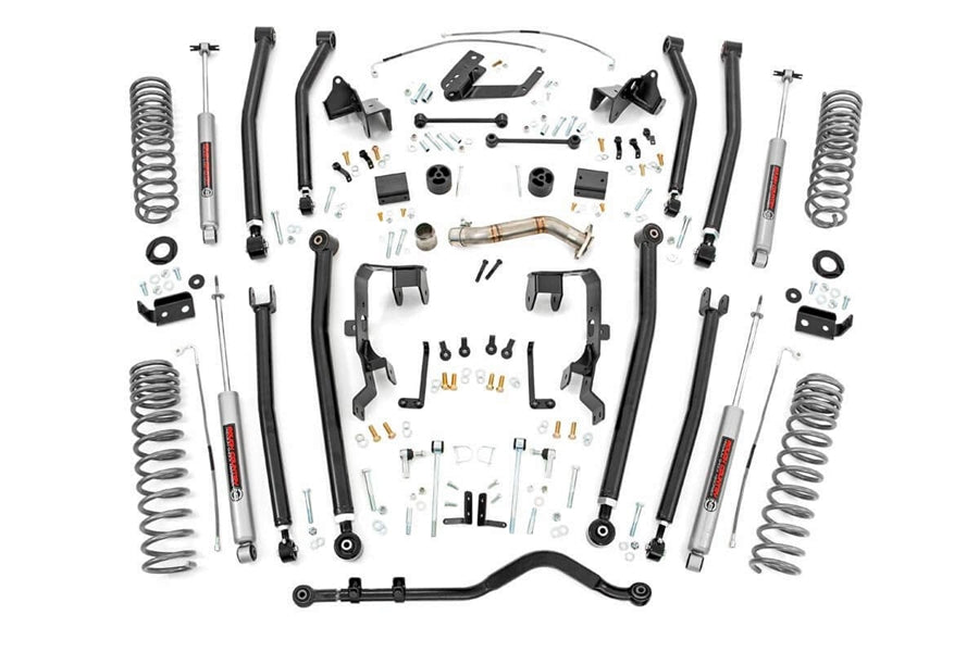 Rough Country 4in Long Arm Lift Kit JK 2012+ 4Dr 3.6L