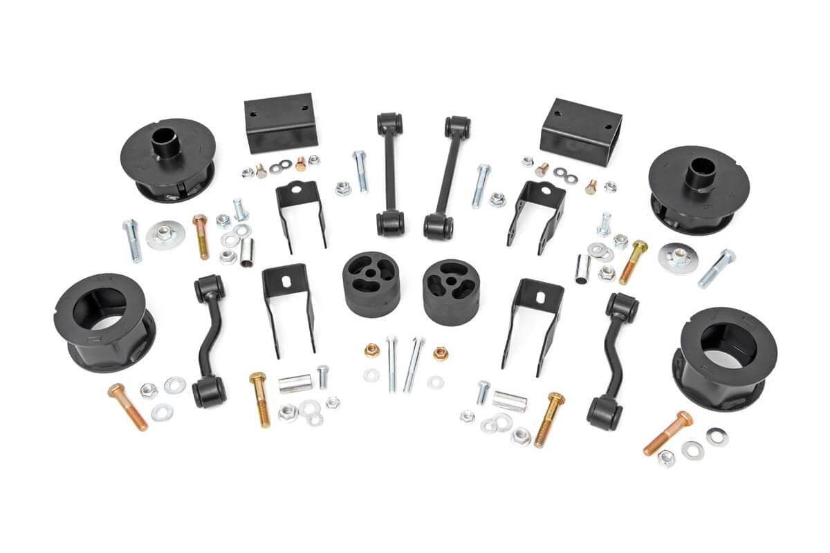 Rough Country 2.5in Suspension Lift Kit - No Shocks 2018-23 JL