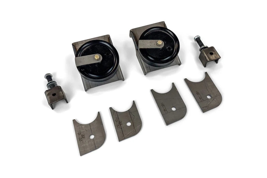 Clayton Rear Coil Conversion Axle Bracket Kit  - XJ