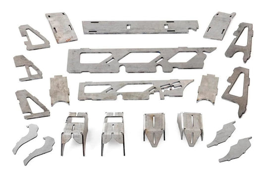 Rough Country D30 Front Axle Truss and Gusset Kit - JK