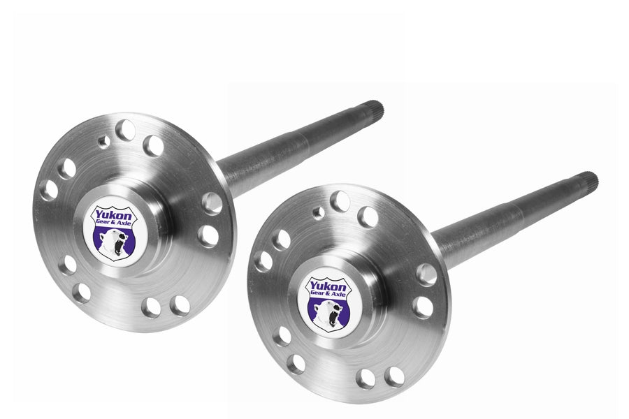 Yukon 4340 Rear Axle Shafts - D44/220MM Rear JT/JL Rubicon (DRF Wide Track, w/ E-Locker)