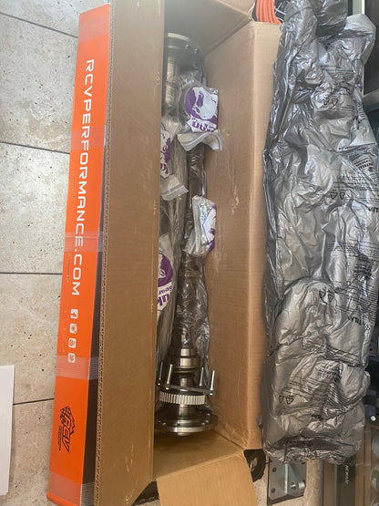 Yukon 4340 Rear Axle Shafts - D44/220MM Rear JT/JL Rubicon (DRF Wide Track, w/ E-Locker)