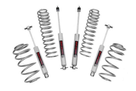 Rough Country 2.5in Suspension Lift Kit w/ N3 Shocks TJ 6cyl