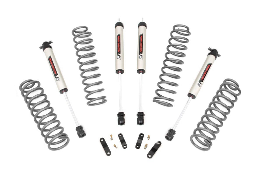 Rough Country 2.5in Suspension Lift Kit w/ V2 Shocks JK 4Dr