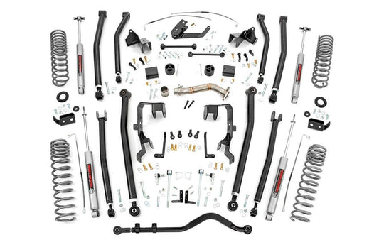 Rough Country 4in Long Arm Lift Kit JK 2012+ 4Dr 3.6L