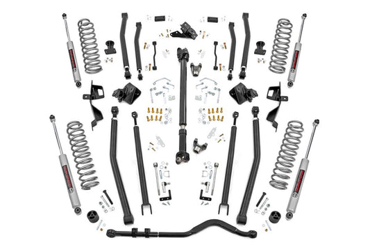 Rough Country 6in Long Arm Suspension Lift Kit w/ N3 Shocks JL 4Dr Non-Rubicon