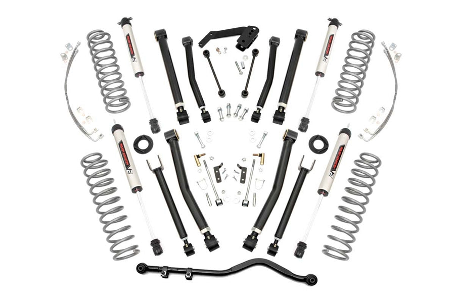 Rough Country 4in X-series Suspension Lift Kit w/ V2 Shocks JK 2Dr