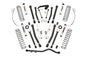 Rough Country 4in X-series Suspension Lift Kit w/ V2 Shocks JK 2Dr