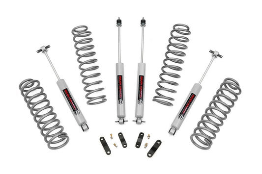 Rough Country 2.5in Suspension Lift Kit w/ Premium N3 Shocks JK 4Dr